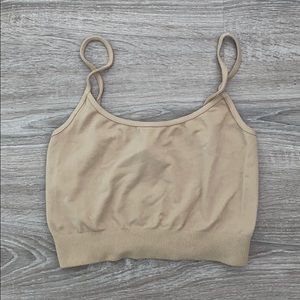 ❤️ Beige Crop Camisole Top  Size xs/s